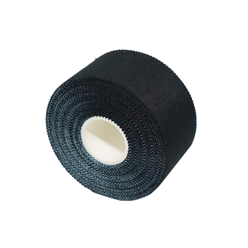 কালো রেয়ন অনমনীয় strapping টেপ